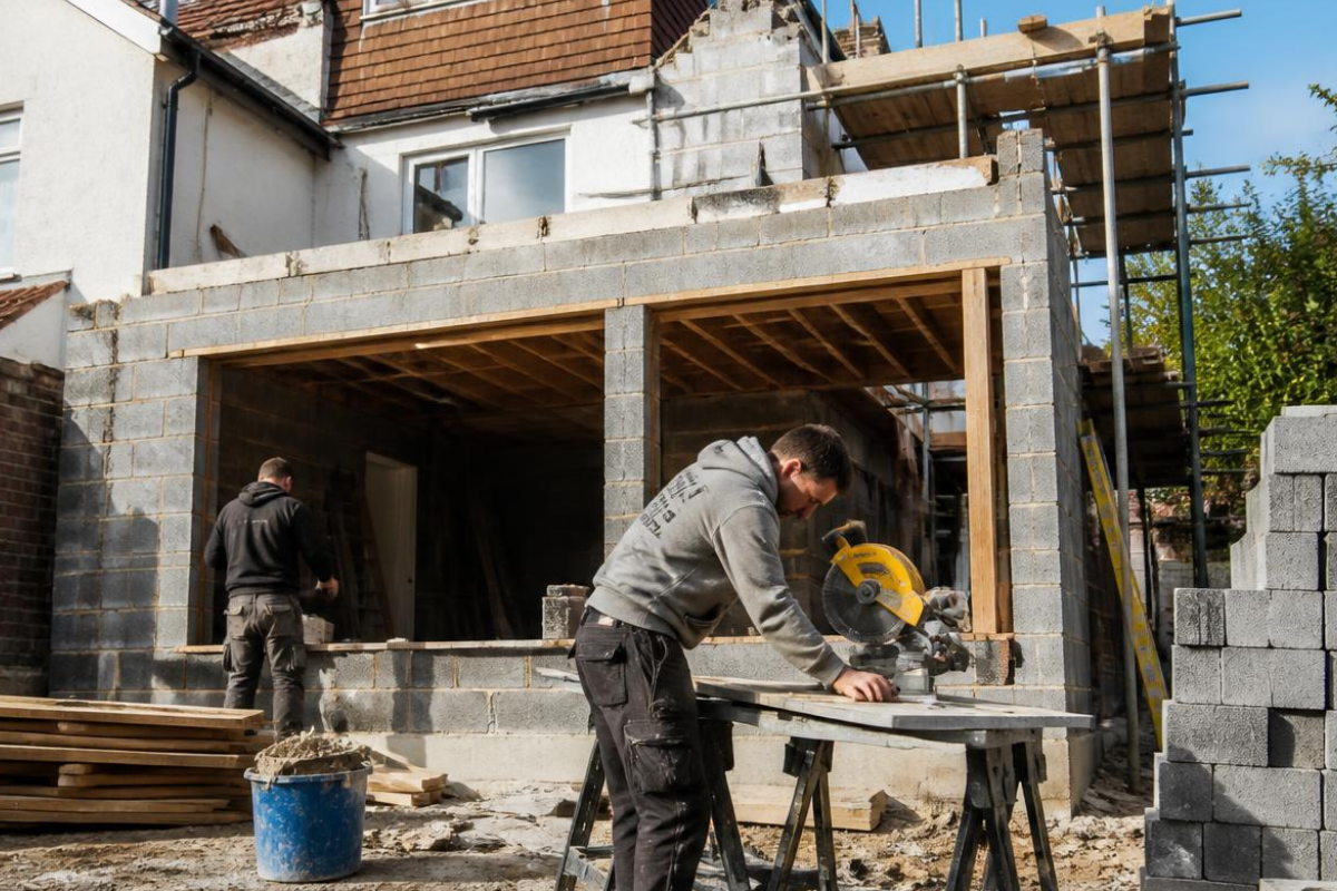 House extension builders